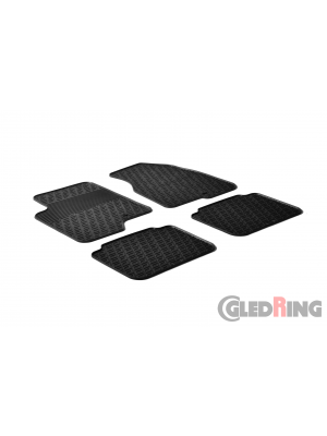 Original Gledring Passform Fußmatten Gummimatten 4 Tlg.+Fixing - Chevrolet Captiva 2006->2011 FL 2012->
